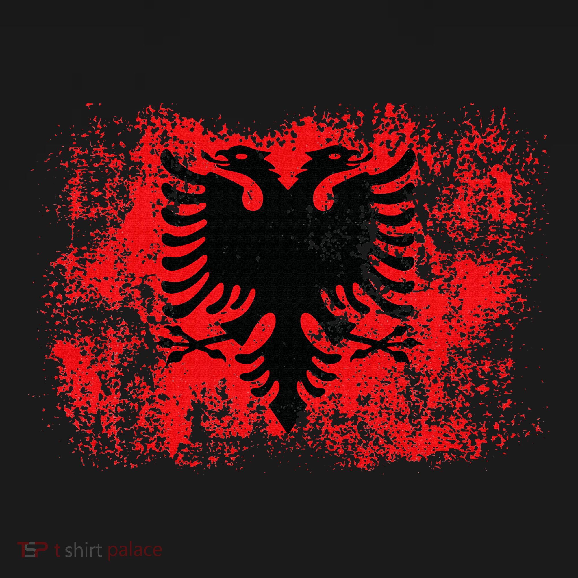 Albanian Flag Retro Proud Albanian Patriot Albania T-Shirt