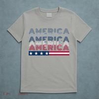America First Retro Vintage Patriotic T-Shirt thumb 5