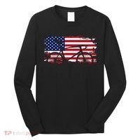 American Flag Road Biking Cycling Apparel Bicycle Cycling Long Sleeve Shirt thumb 0
