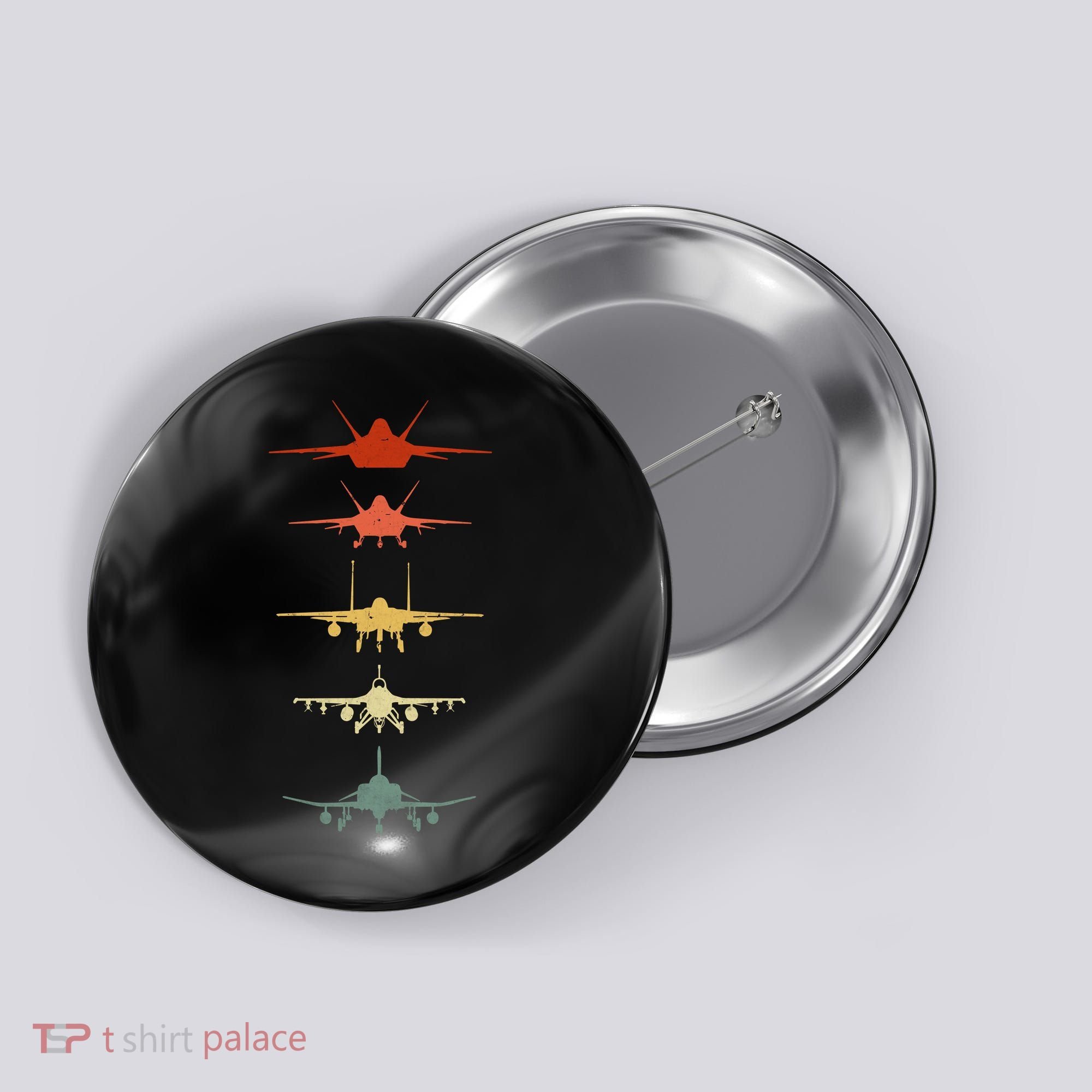 Air Force Retro Button
