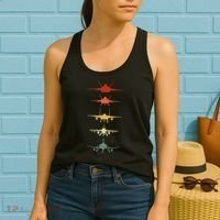 Air Force Retro Women's Tank Top thumb 2
