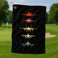 Air Force Retro Golf Towel thumb 1