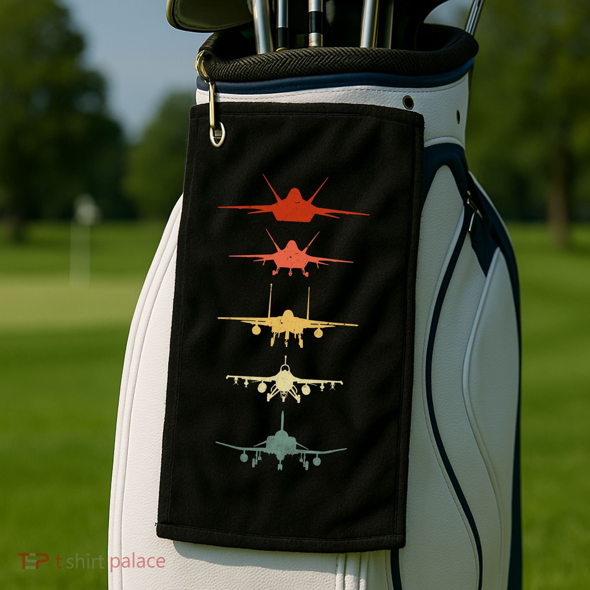 Air Force Retro Golf Towel