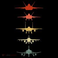 Air Force Retro Kids T-Shirt thumb 4