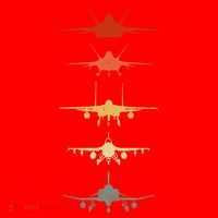 Air Force Retro Santa Hat thumb 1