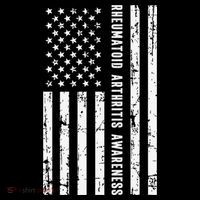 American Flag Rheumatoid Arthritis Awareness Month May Coffee Mug thumb 5