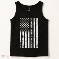 American Flag Rheumatoid Arthritis Awareness Month May Tank Top thumb 2