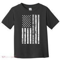 American Flag Rheumatoid Arthritis Awareness Month May Toddler T-Shirt thumb 0