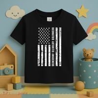 American Flag Rheumatoid Arthritis Awareness Month May Toddler T-Shirt thumb 3