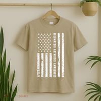 American Flag Rheumatoid Arthritis Awareness Month May T-Shirt thumb 2