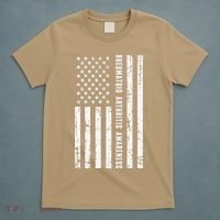 American Flag Rheumatoid Arthritis Awareness Month May T-Shirt thumb 5