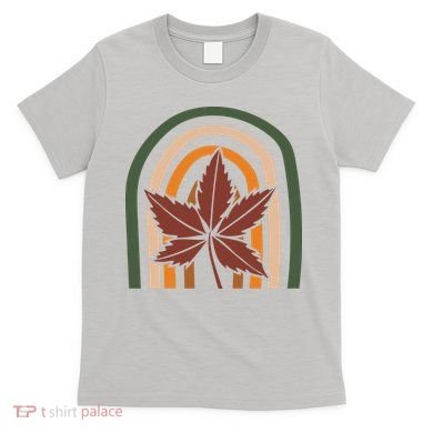 Autumn Fall Retro Rainbow T-Shirt