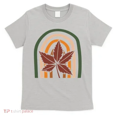 Autumn Fall Retro Rainbow T-Shirt