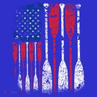 American Flag Rowing Oar Cute Us Row Crew 4th Of July Gift Women's Tank Top thumb 5