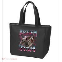 Autism Funny Rizz Em With The Tism Meme Autistic Racoon Tote Bag thumb 3