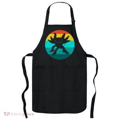 Axolotl Funny Retro Apron