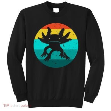 Axolotl Funny Retro Sweatshirt