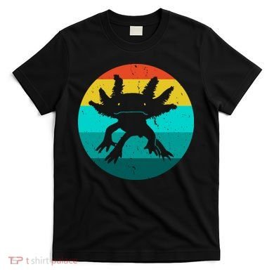 Axolotl Funny Retro T-Shirt