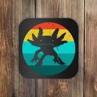 Axolotl Funny Retro Coaster thumb 0