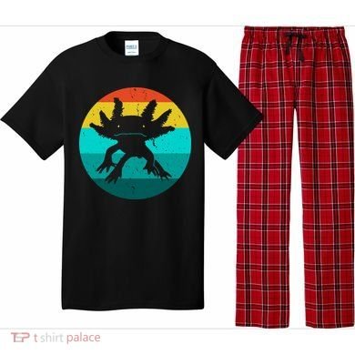 Axolotl Funny Retro Pajama Set