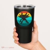 Axolotl Funny Retro Tumbler thumb 2