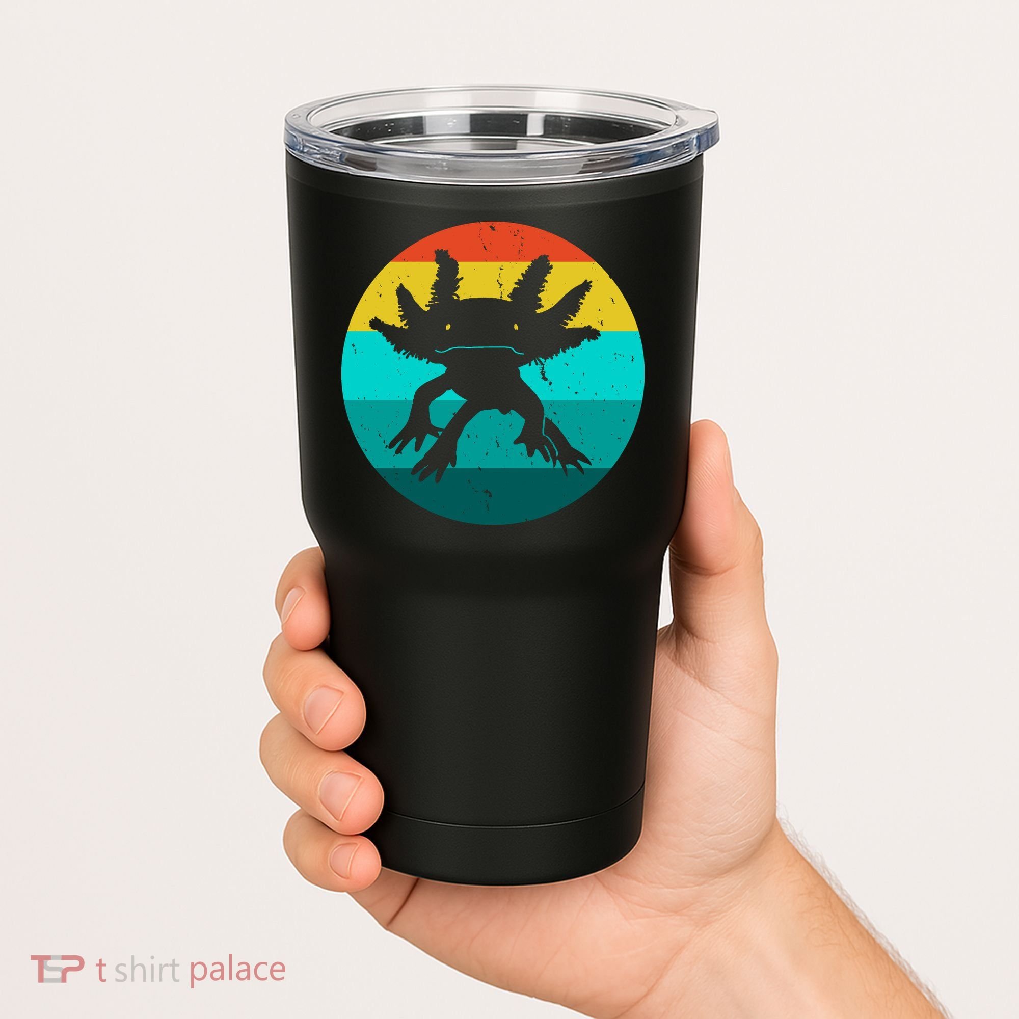 Axolotl Funny Retro Tumbler
