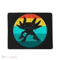 Axolotl Funny Retro Mousepad thumb 0
