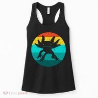 Axolotl Funny Retro Women's Tank Top thumb 0