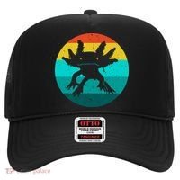 Axolotl Funny Retro Hat thumb 0