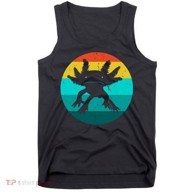 Axolotl Funny Retro Tank Top
