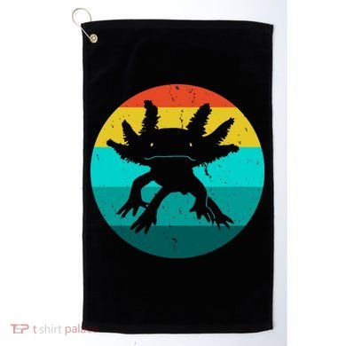 Axolotl Funny Retro Golf Towel