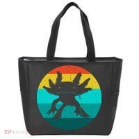 Axolotl Funny Retro Tote Bag thumb 0