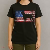 American Flag Rottweiler Dog 4th Of July USA Gift T-Shirt thumb 4