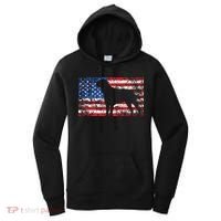 American Flag Rottweiler Dog 4th Of July USA Gift Women's Hoodie thumb 0