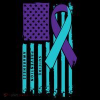 American Flag Ribbon Suicide Awareness Coffee Mug thumb 5