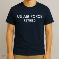Air Force Retired Retirement Gift T-Shirt thumb 3