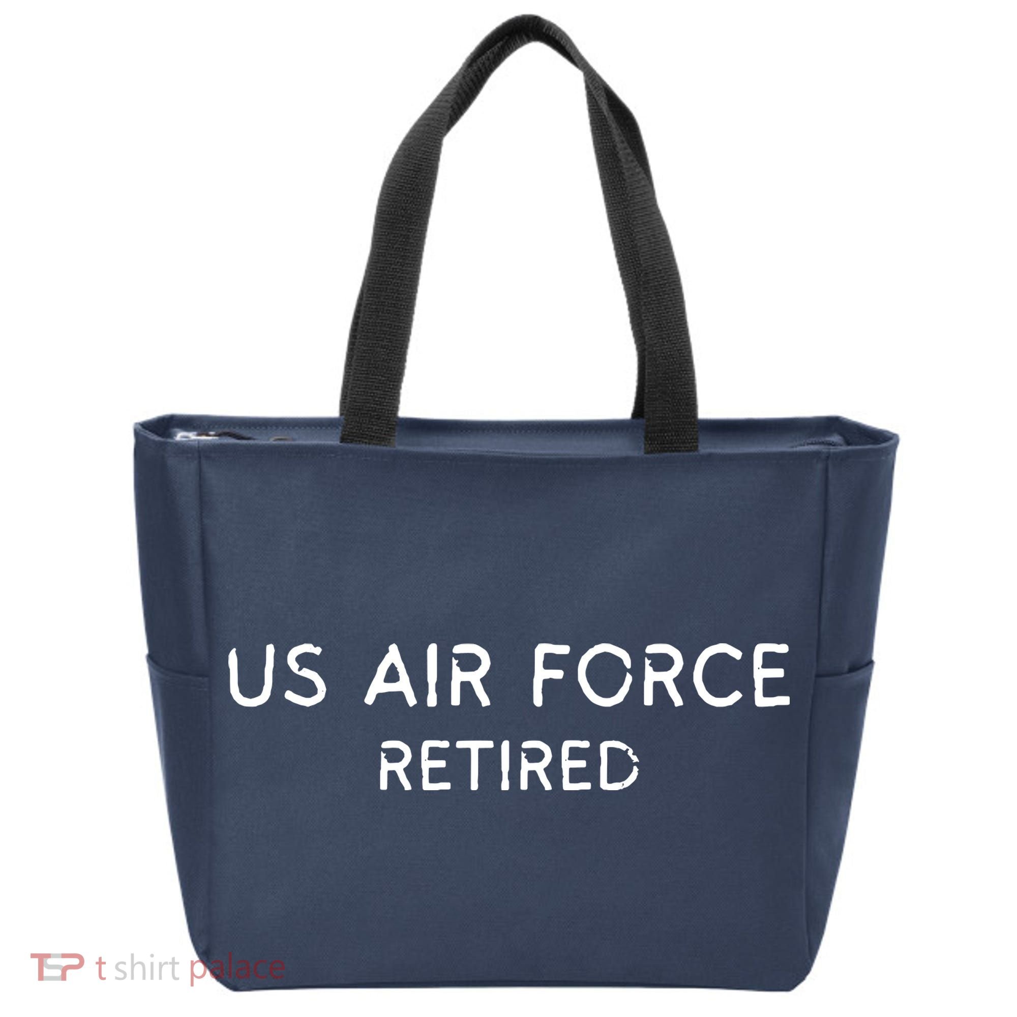 Air Force Retired Retirement Gift Tote Bag