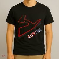 Austin Formula Racing Track Circuit Map For Fans T-Shirt thumb 3