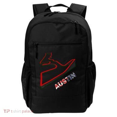 Austin Formula Racing Track Circuit Map For Fans Backpack