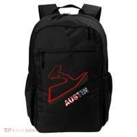 Austin Formula Racing Track Circuit Map For Fans Backpack thumb 0