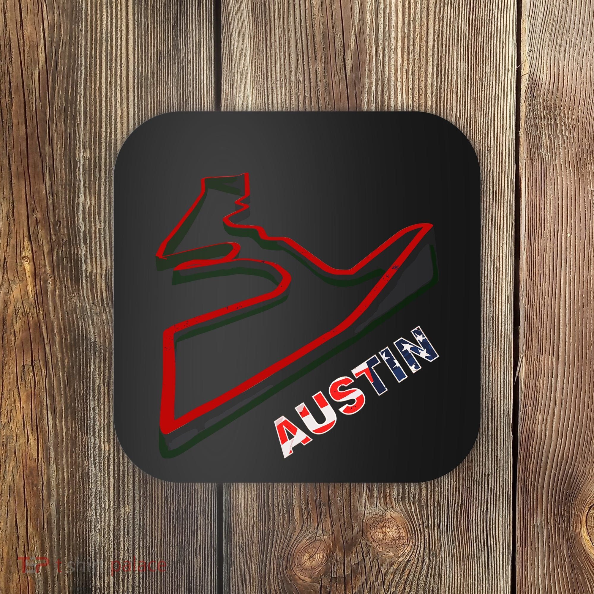 Austin Formula Racing Track Circuit Map For Fans Coaster