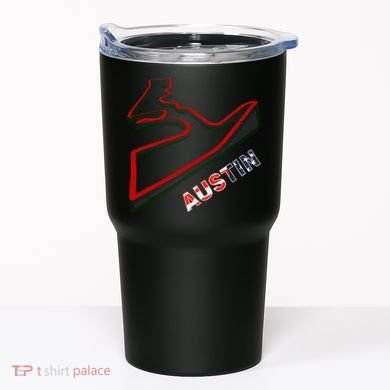 Austin Formula Racing Track Circuit Map For Fans Tumbler