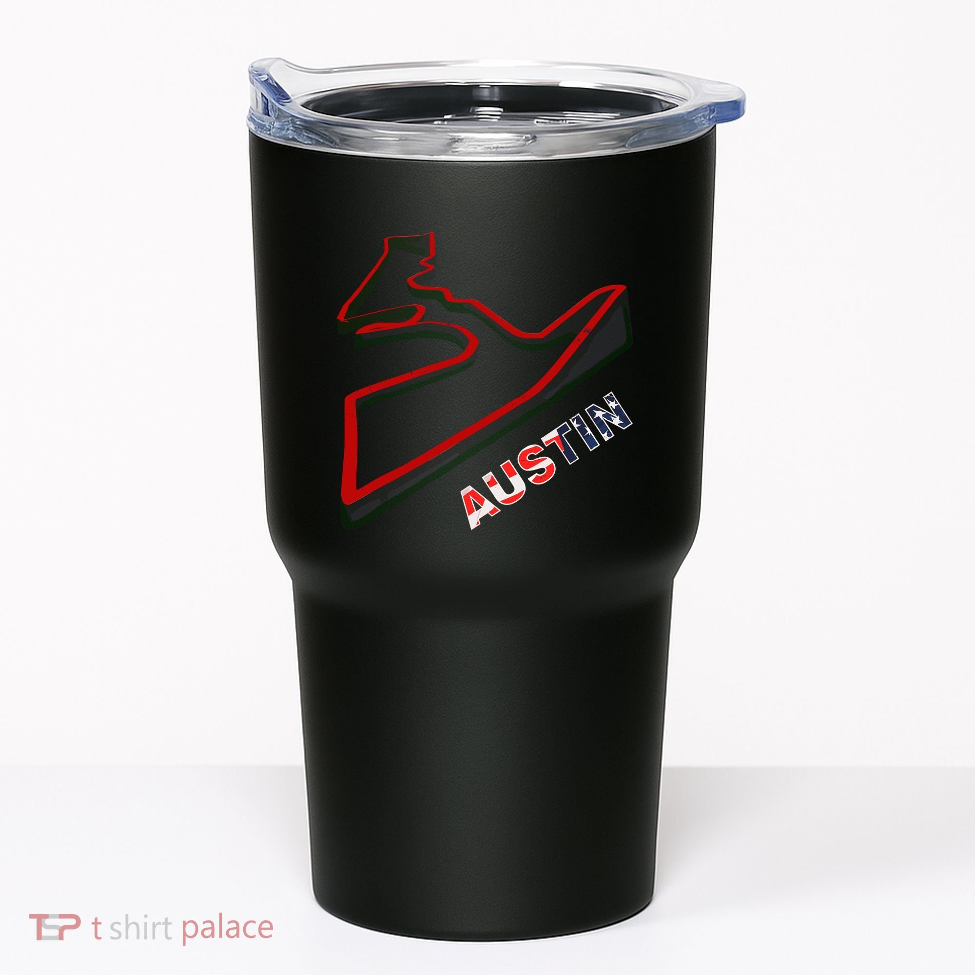 Austin Formula Racing Track Circuit Map For Fans Tumbler
