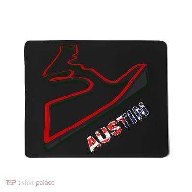Austin Formula Racing Track Circuit Map For Fans Mousepad