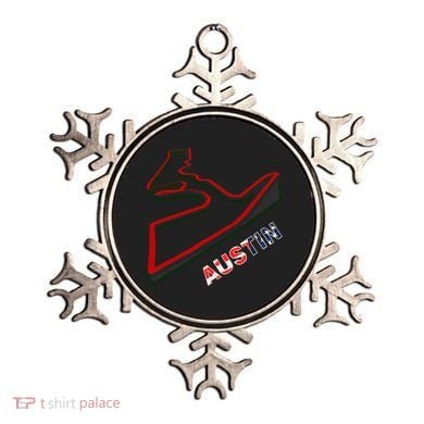 Austin Formula Racing Track Circuit Map For Fans Ornament