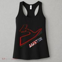 Austin Formula Racing Track Circuit Map For Fans Women's Tank Top thumb 3