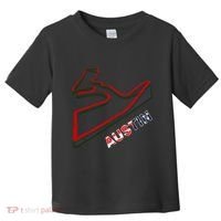 Austin Formula Racing Track Circuit Map For Fans Toddler T-Shirt thumb 0