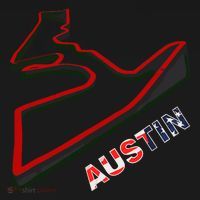 Austin Formula Racing Track Circuit Map For Fans Visor thumb 3