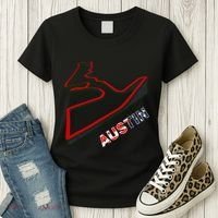 Austin Formula Racing Track Circuit Map For Fans Women's T-Shirt thumb 3