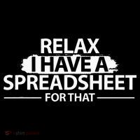 Accountant Funny Relax Spreadsheet Accounting Gift Ornament thumb 1